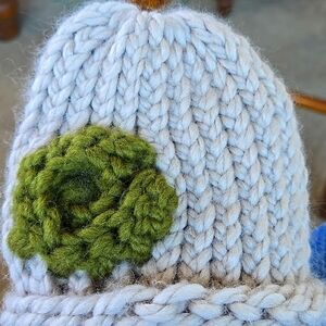 Knitted baby hat